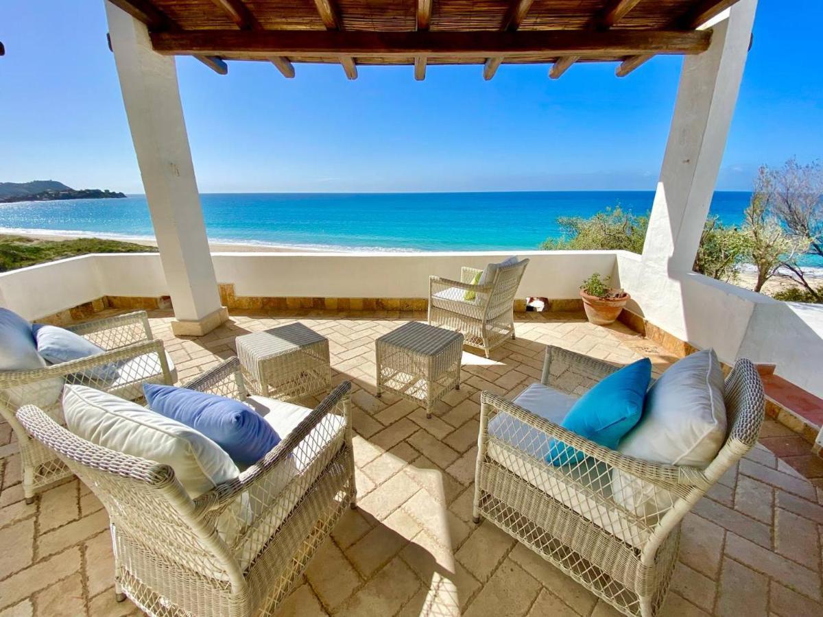 Beachfront House Geremeas Sardegna Apartment Exterior foto