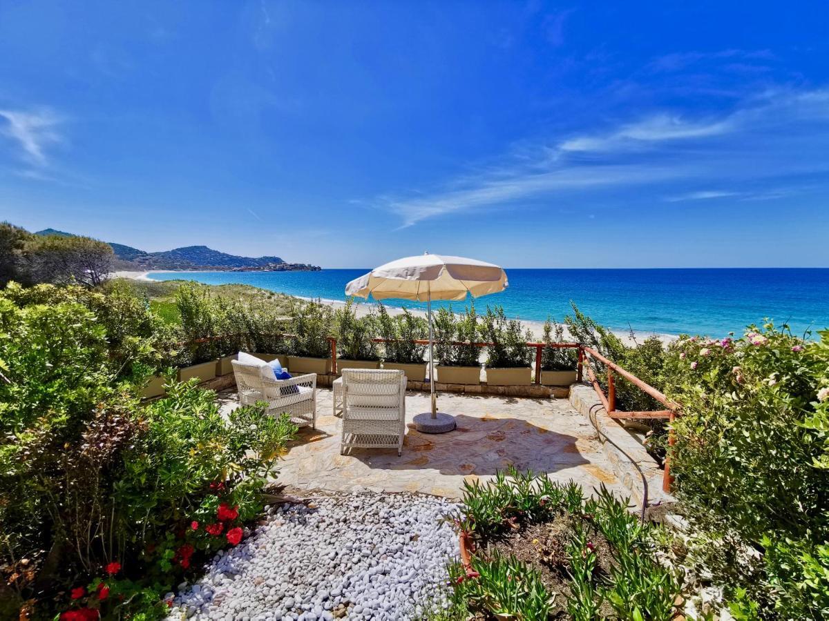 Beachfront House Geremeas Sardegna Apartment Exterior foto